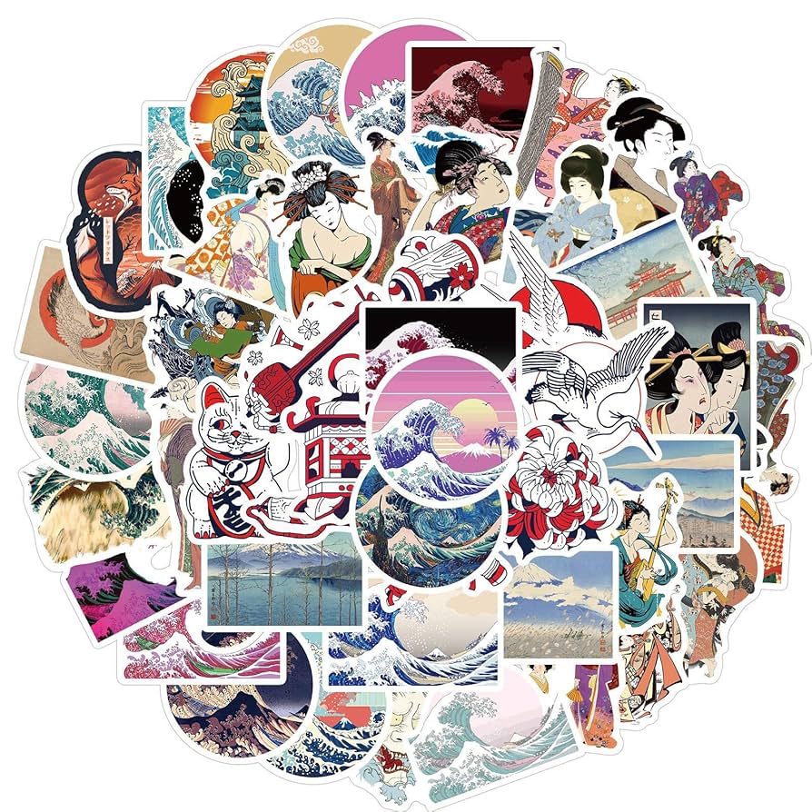 Amazon.co.jp: 浮世絵 Japan UKIYO-E 富嶽三十六景 歌舞伎 江戸